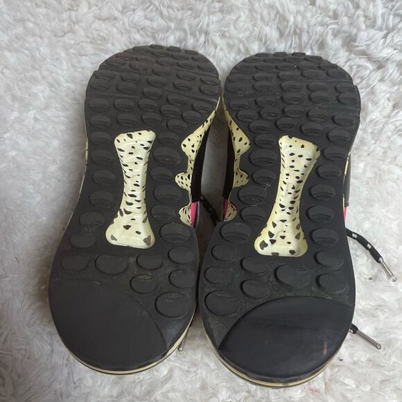 STEVE MADDEN Women's Cliff Trainers Sneakers Dot Wedges NeonMulti color SZ9M - Picture 8 of 10